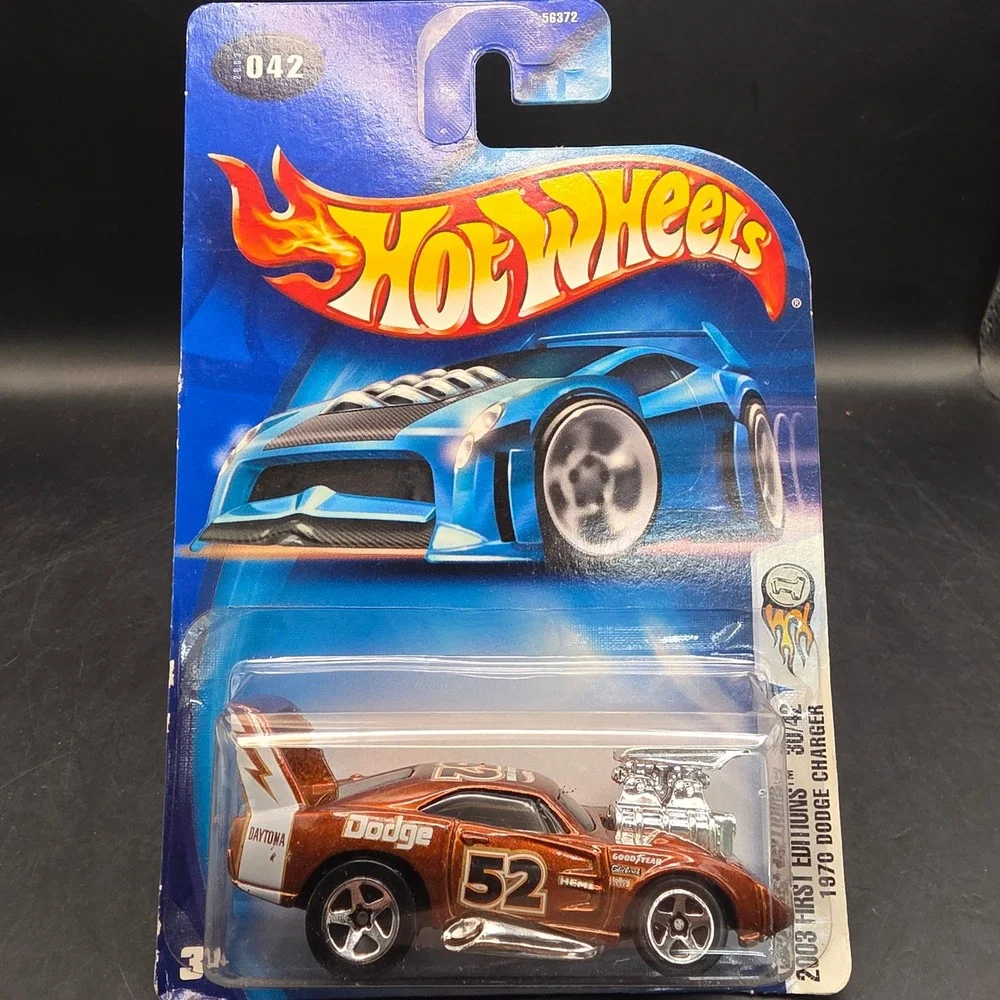 Hot Wheels 1970 Dodge Charger Copper 2003 First Editions 30/42 Diecast
